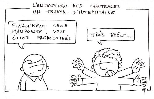 interimaires à la sécurité des centrales nucléaires