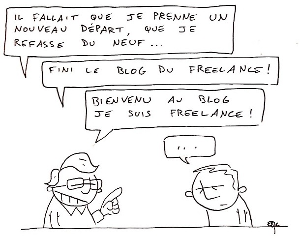 je suis freelance