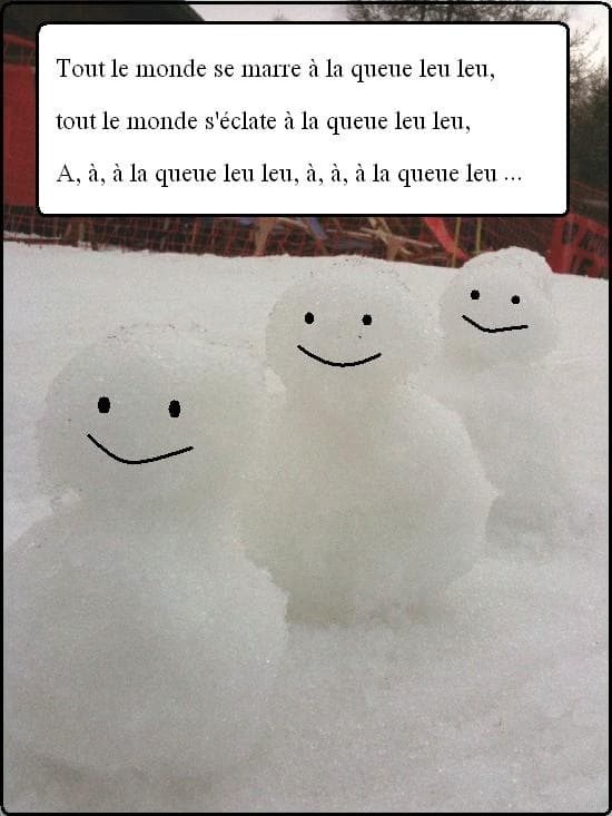à la queue leuleuleuleu
