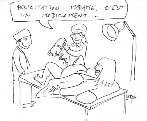 Naissance du premier bébé médicament Français.