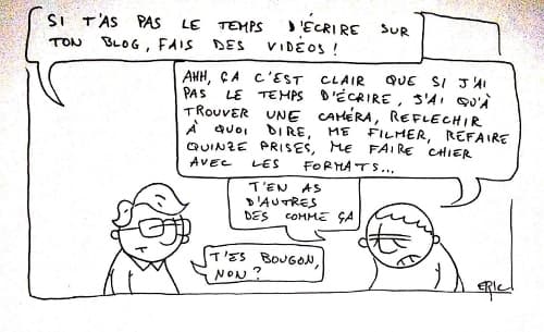 Comment écrire sur son blog même quand on n'a pas le temps