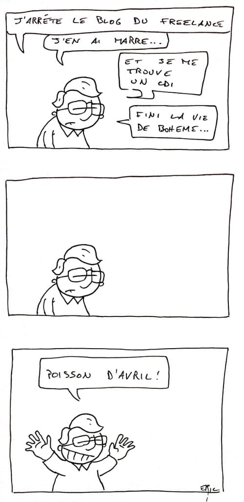 J'arrête, freelance inside...