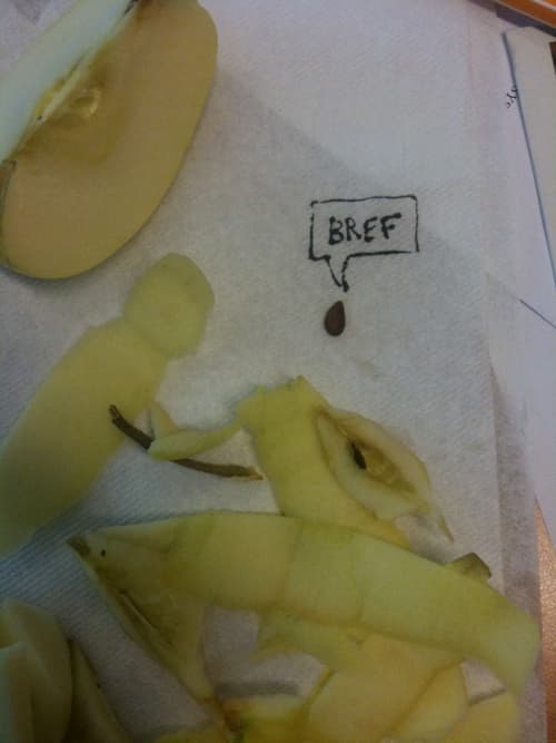 Mangez des pommes