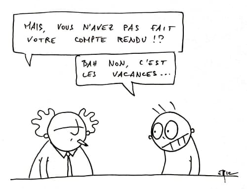 Revoilà les vacances