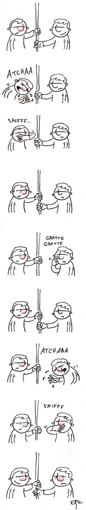 Métro, boulot, métro, docteur, ..., putain d'hiver