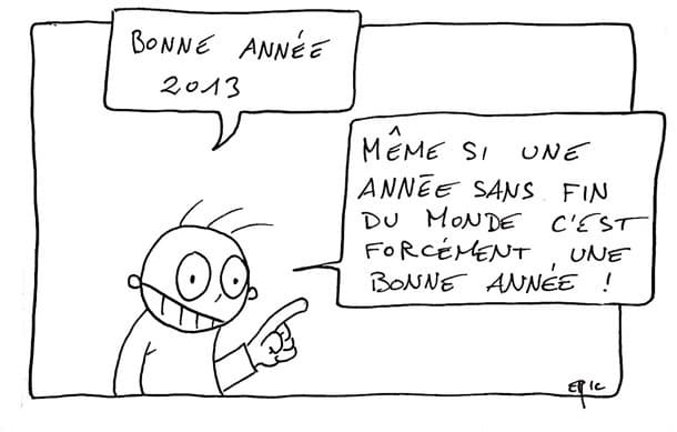 C'est plus un passage imposé, mais bonne année quand même