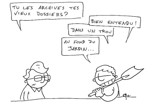 A la fin d'un projet, faut-il archiver ses dossiers ?