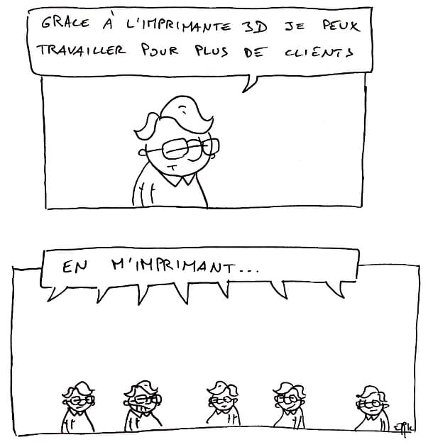 Que faire avec une imprimante 3D quand on est freelance