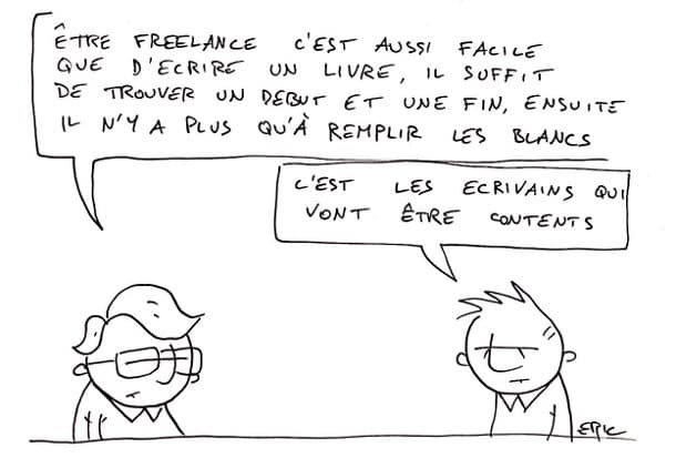 Dans la série freelance de la semaine