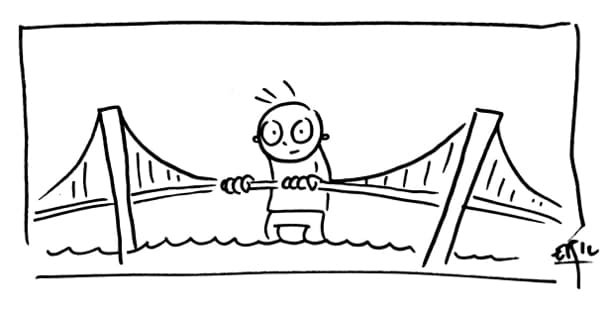 Y'a du monde sur le pont