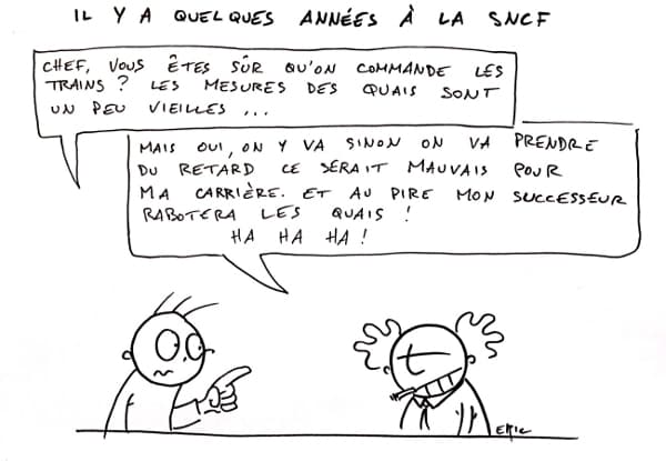 TER trop large - le vrai visage de la gestion de projet