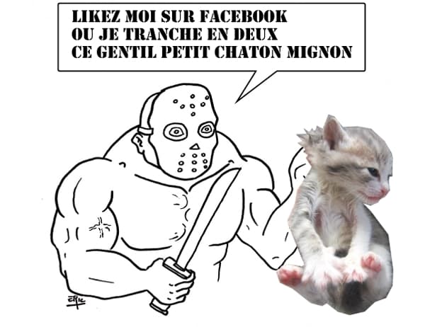 Un petit peu de Facebook pour le plaisir.