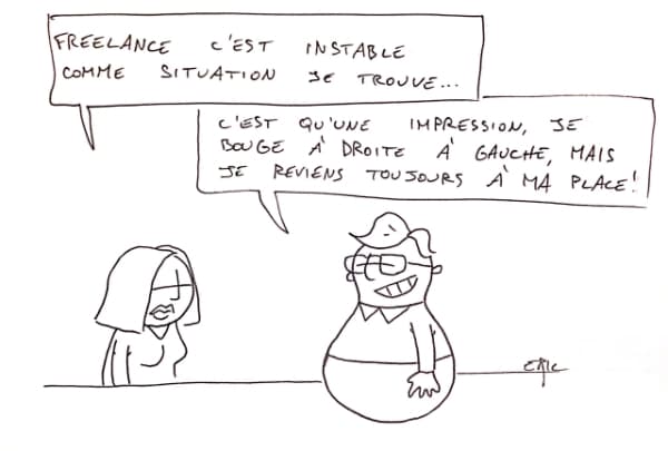 L’instabilité du freelance angoisse nos proches.