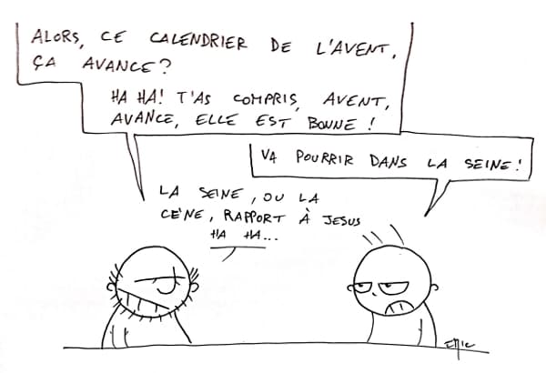 Calendrier de l'avent au boulot, jour 2