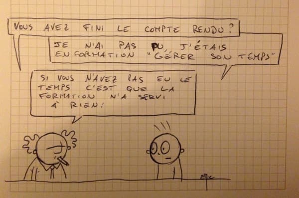Calendrier de l'avent au boulot, jour 16 - encore en formation