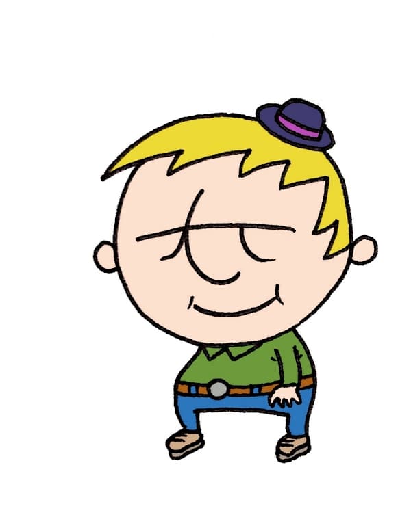 Calendrier de l'avent, jour 19 - petit bonhomme