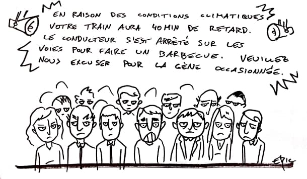 Pourquoi les trains sont-ils souvent en retard en été.