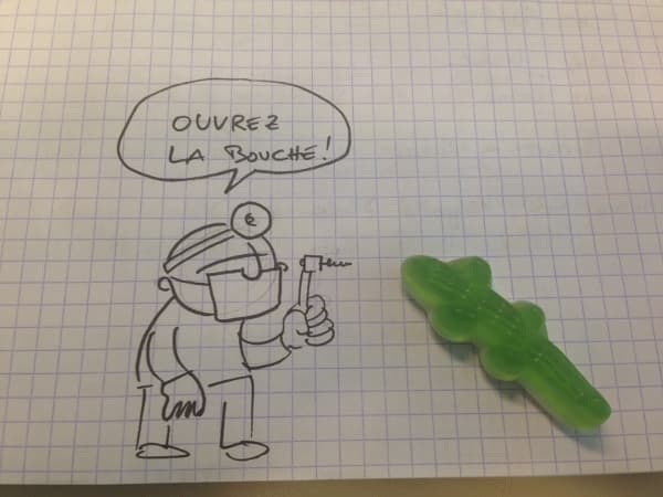 Au boulot, mangez des bonbons