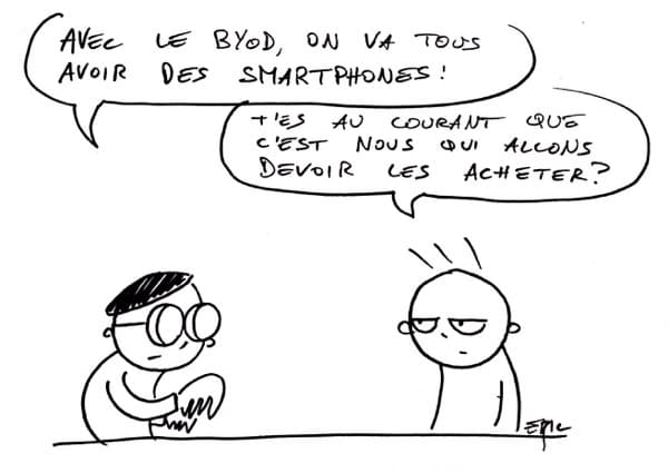 BYOD - quand le management nous prend ouvertement pour des jambons