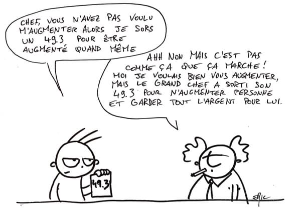 Le 49.3 a-t-il sa place en entreprise