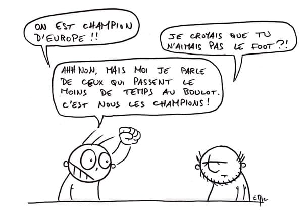 On est champion d'Europe !