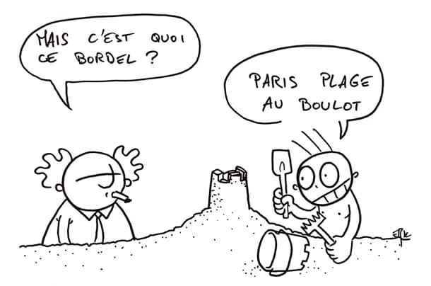Comme un lundi 1er août au boulot...