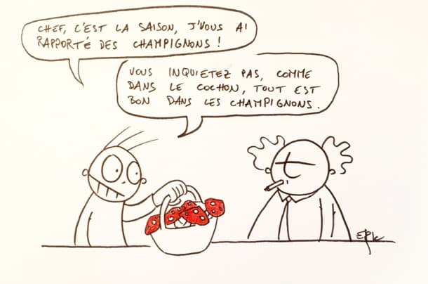 Comme un lundi aux champis
