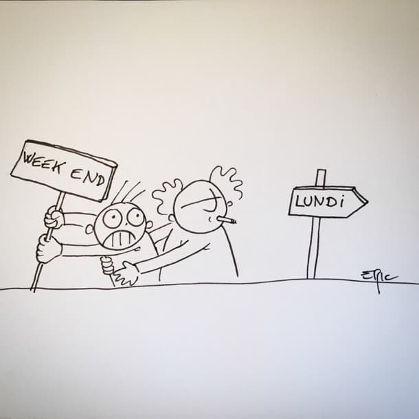 Comme un lundi !