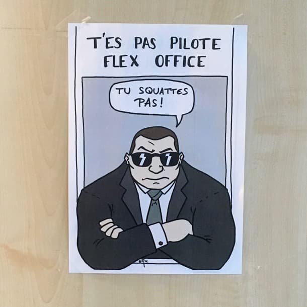 Le calendrier de l'avent au boulot, jour 6 - une commande d'affiche