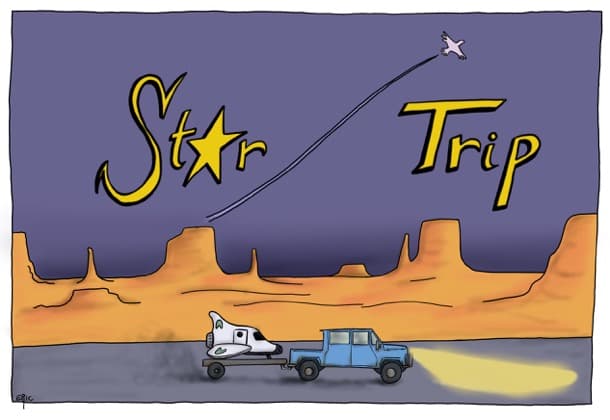 [pub copinage] Foncez acheter le roman "Star Trip"