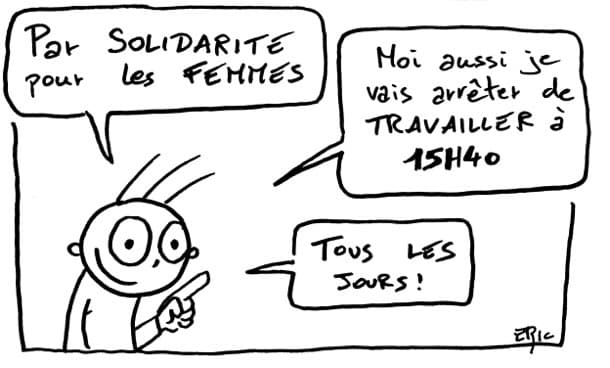 Égalité hommes - femmes, soyons solidaires !