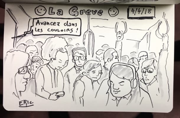 Avancez dans les couloirs