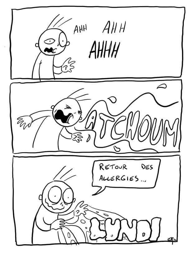 Retour des allergies...
