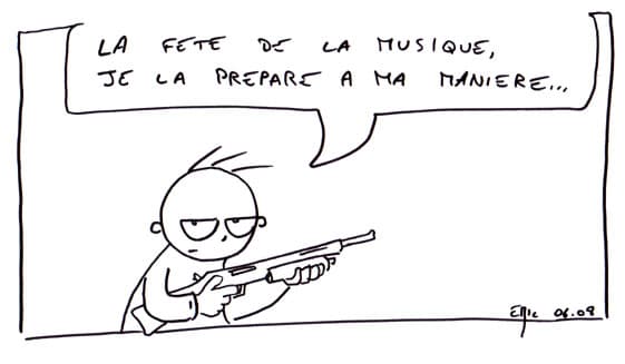 Fete de la musique, faites de la musique, ..., mais sans moi.