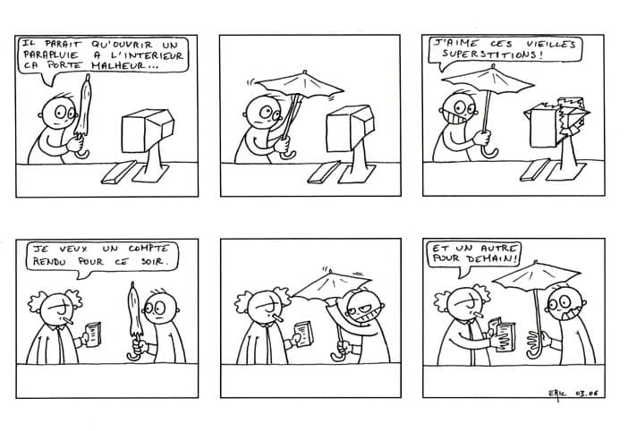 Le coup du parapluie !