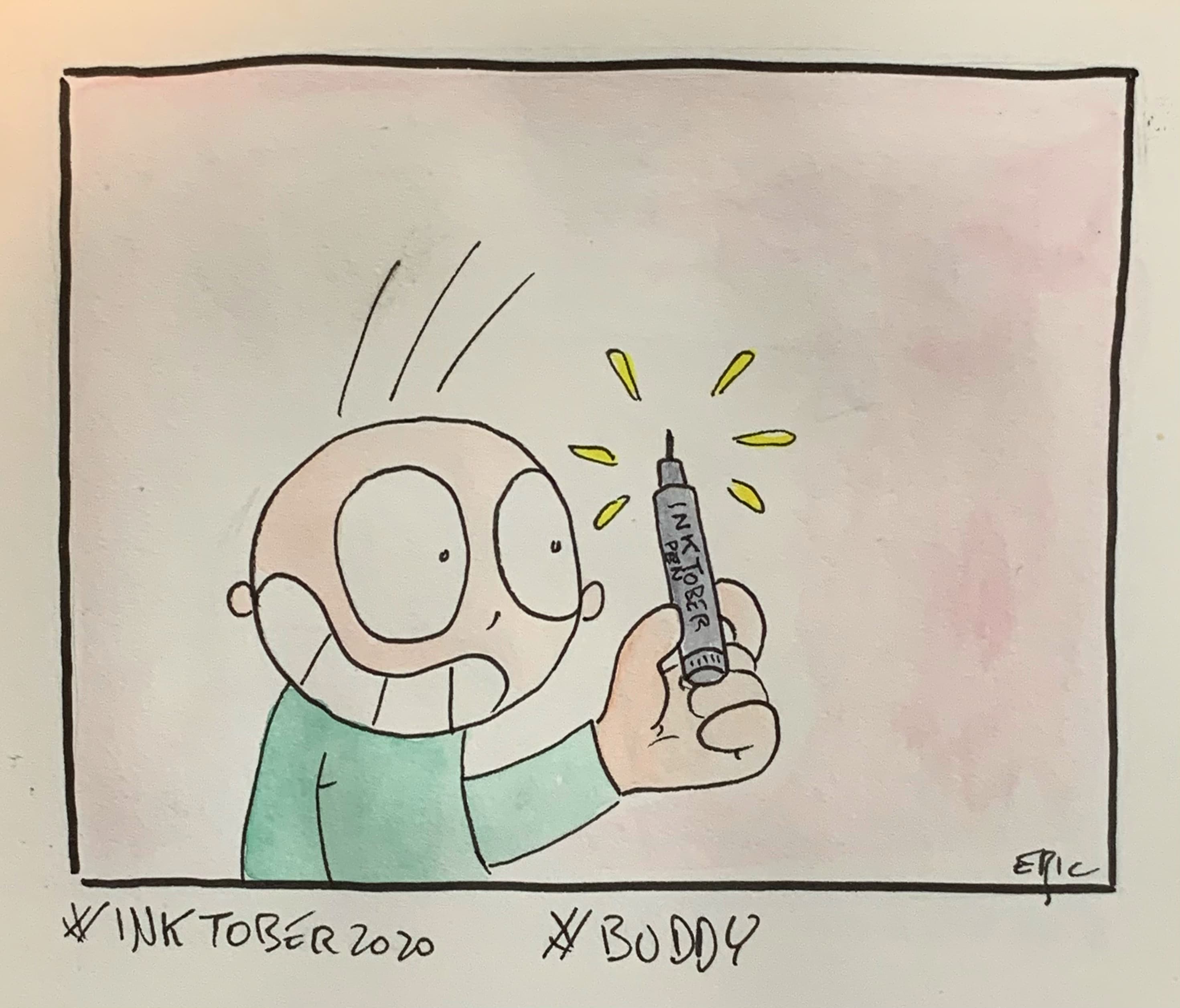 Inktober 2020 · Jour 25 — Copain