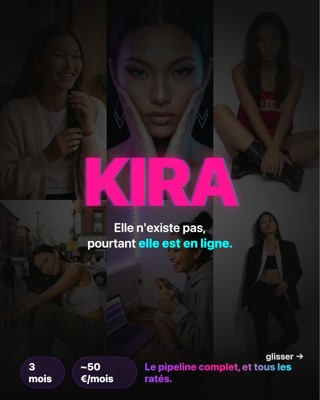 KIRA · Elle n'existe pas, pourtant elle est en ligne