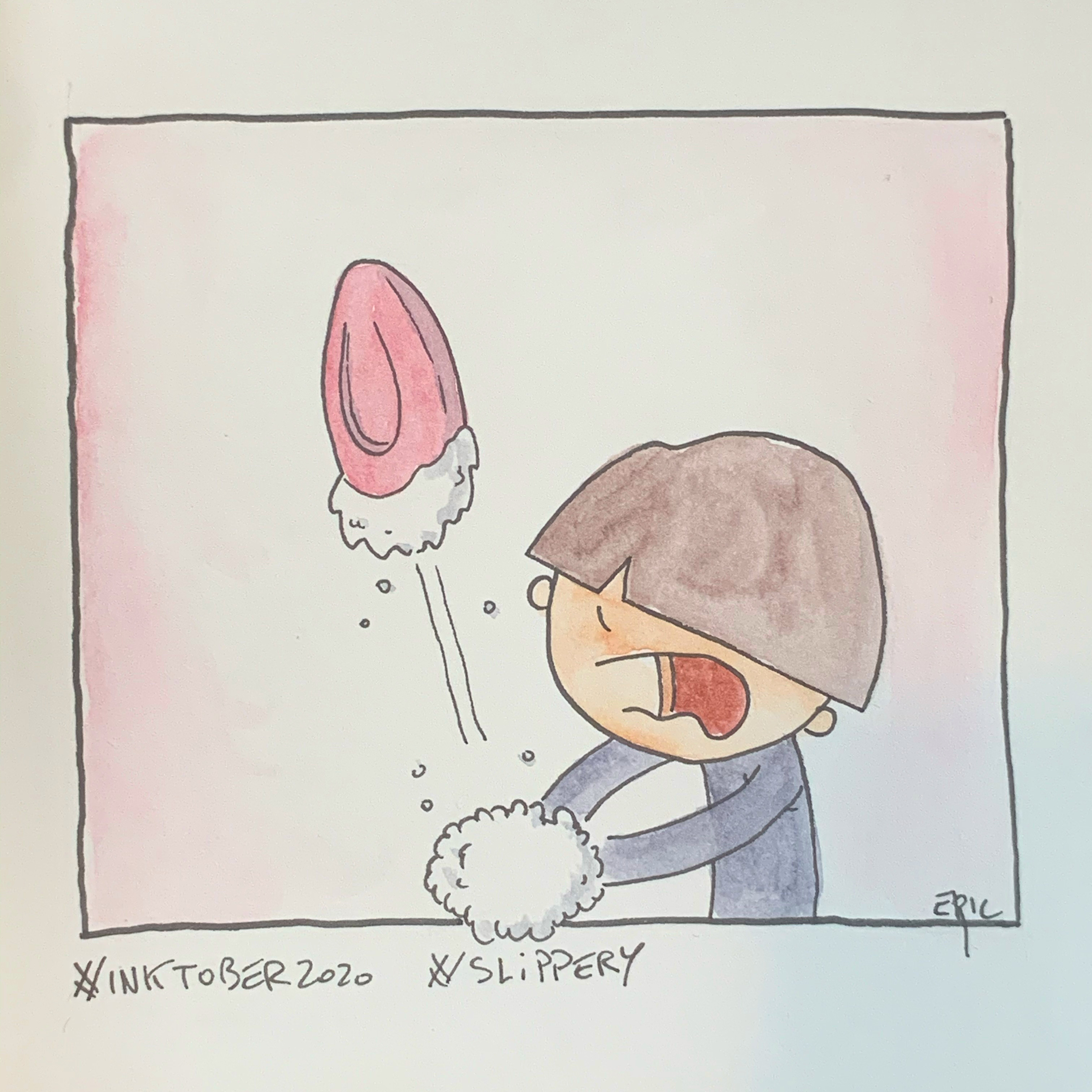 Inktober 2020 — Glissant