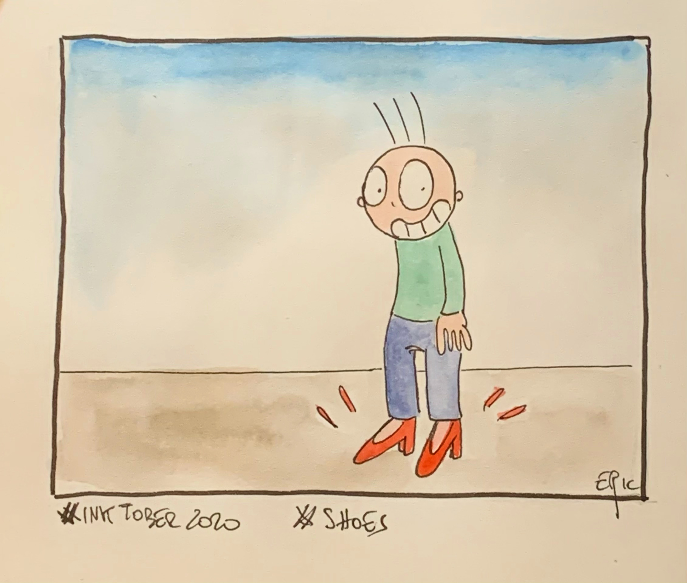 Inktober 2020 — Chaussures