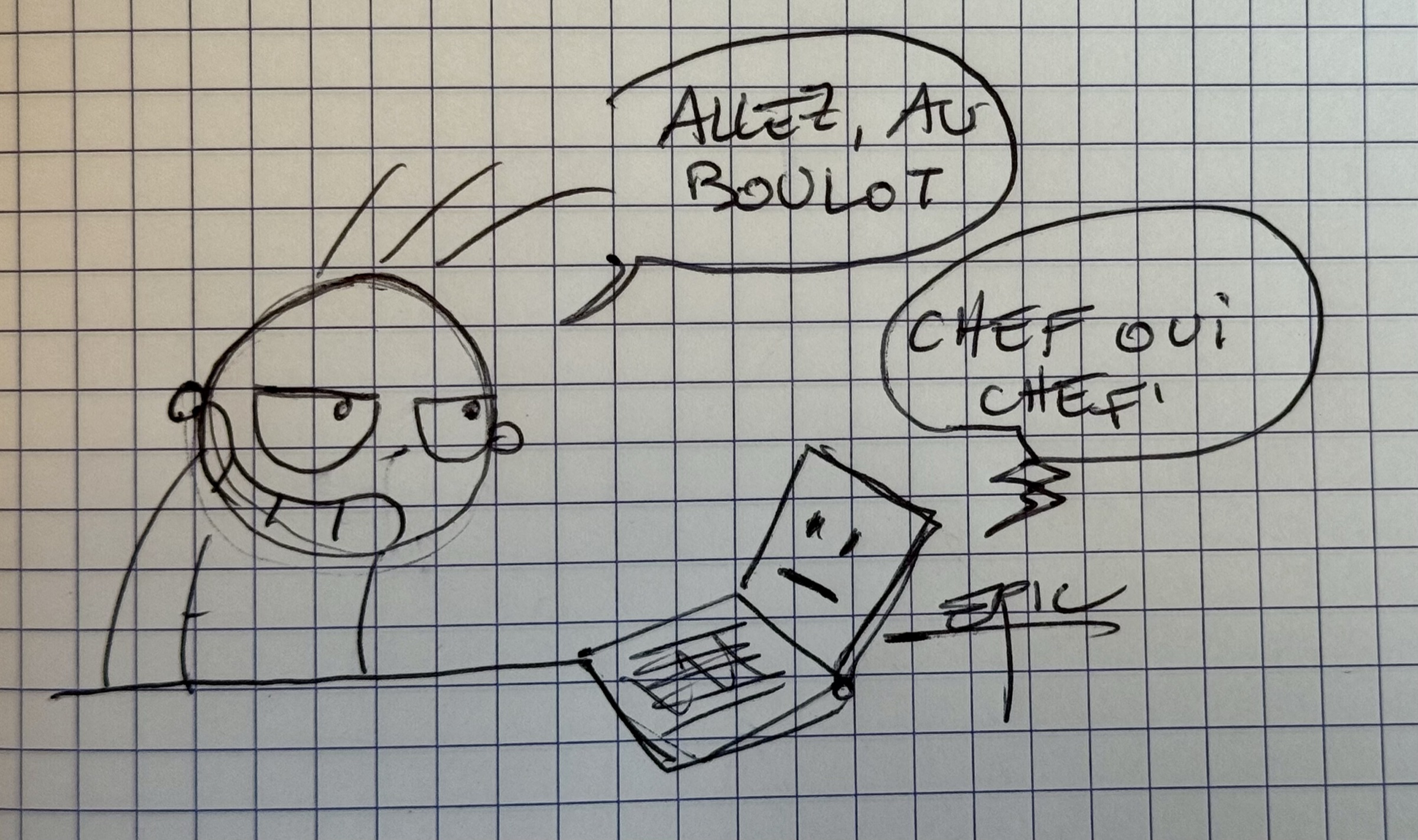 Allez, au boulot !