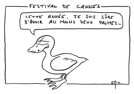 palmes à cannes